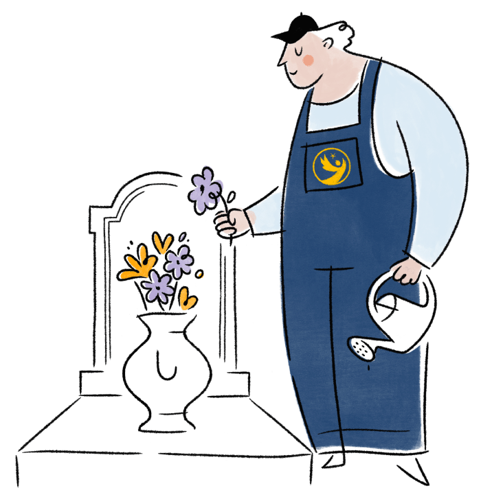 Illustration de matériel de maintenance d'un monument